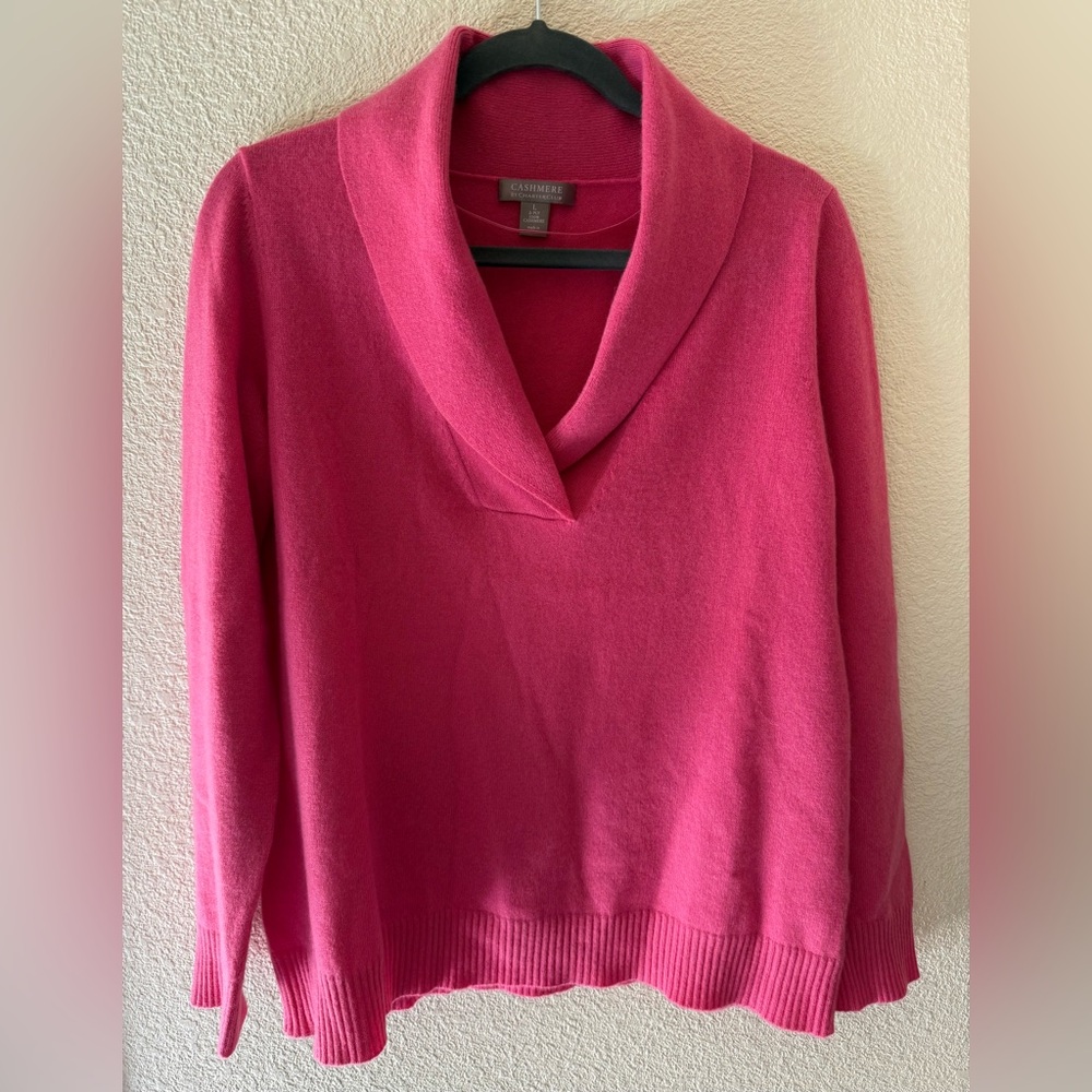 Charter Club Cashmere Cowl Neck Sweater